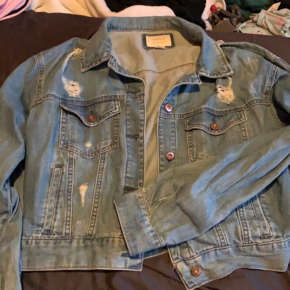 blue jean jacket